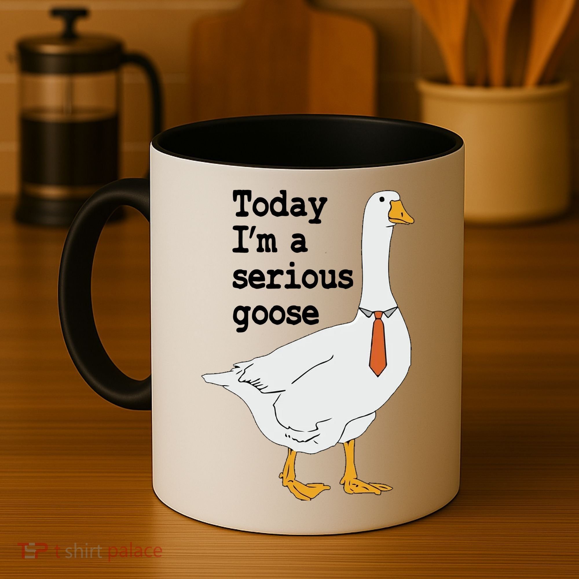 Today Im A Serious Goose Silly Humor Coffee Mug