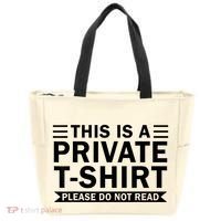 This Is A Private Please Do Not Read Tote Bag thumb 0