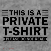This Is A Private Please Do Not Read Toddler Hoodie thumb 2