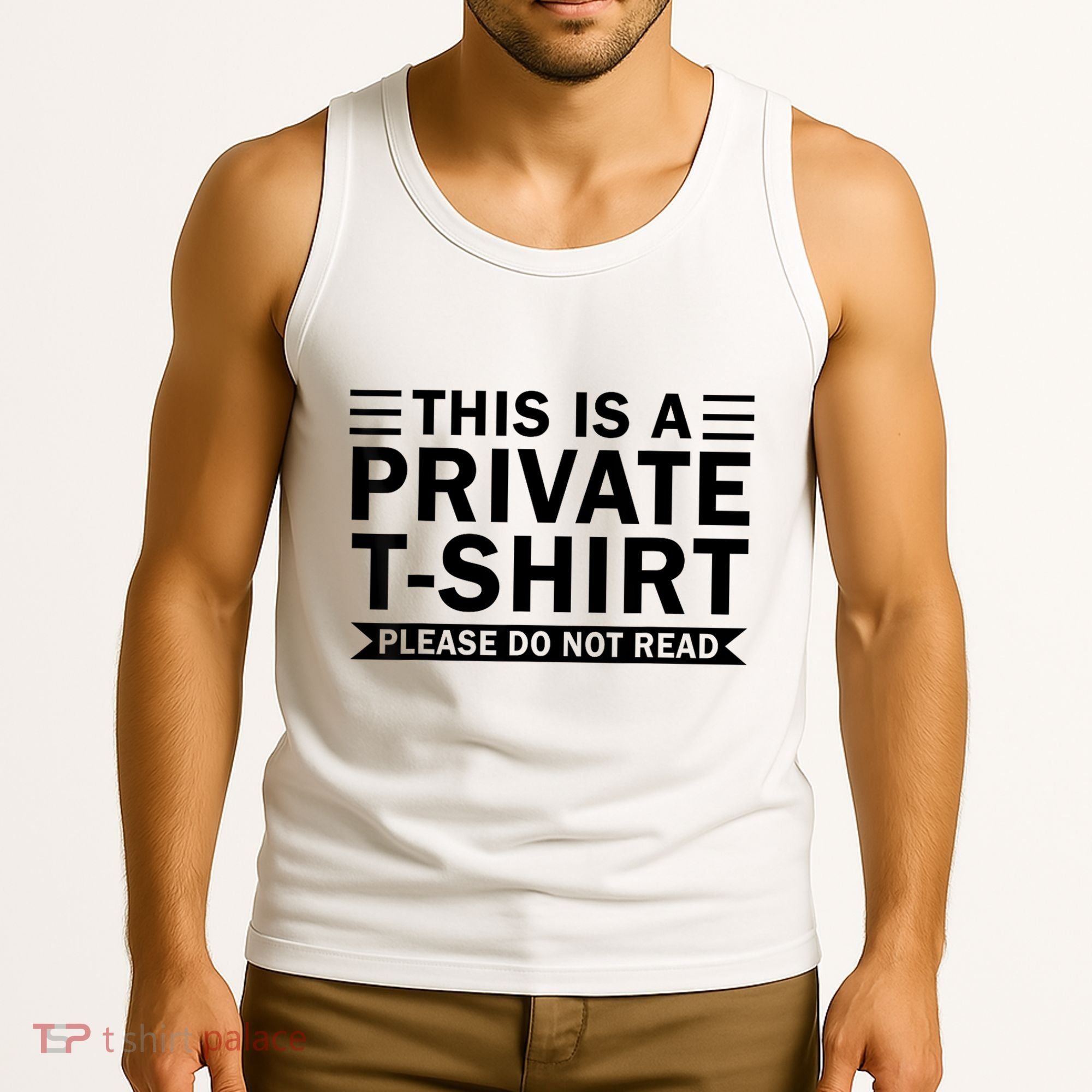 This Is A Private Please Do Not Read Tank Top