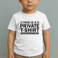 This Is A Private Please Do Not Read Toddler T-Shirt thumb 2