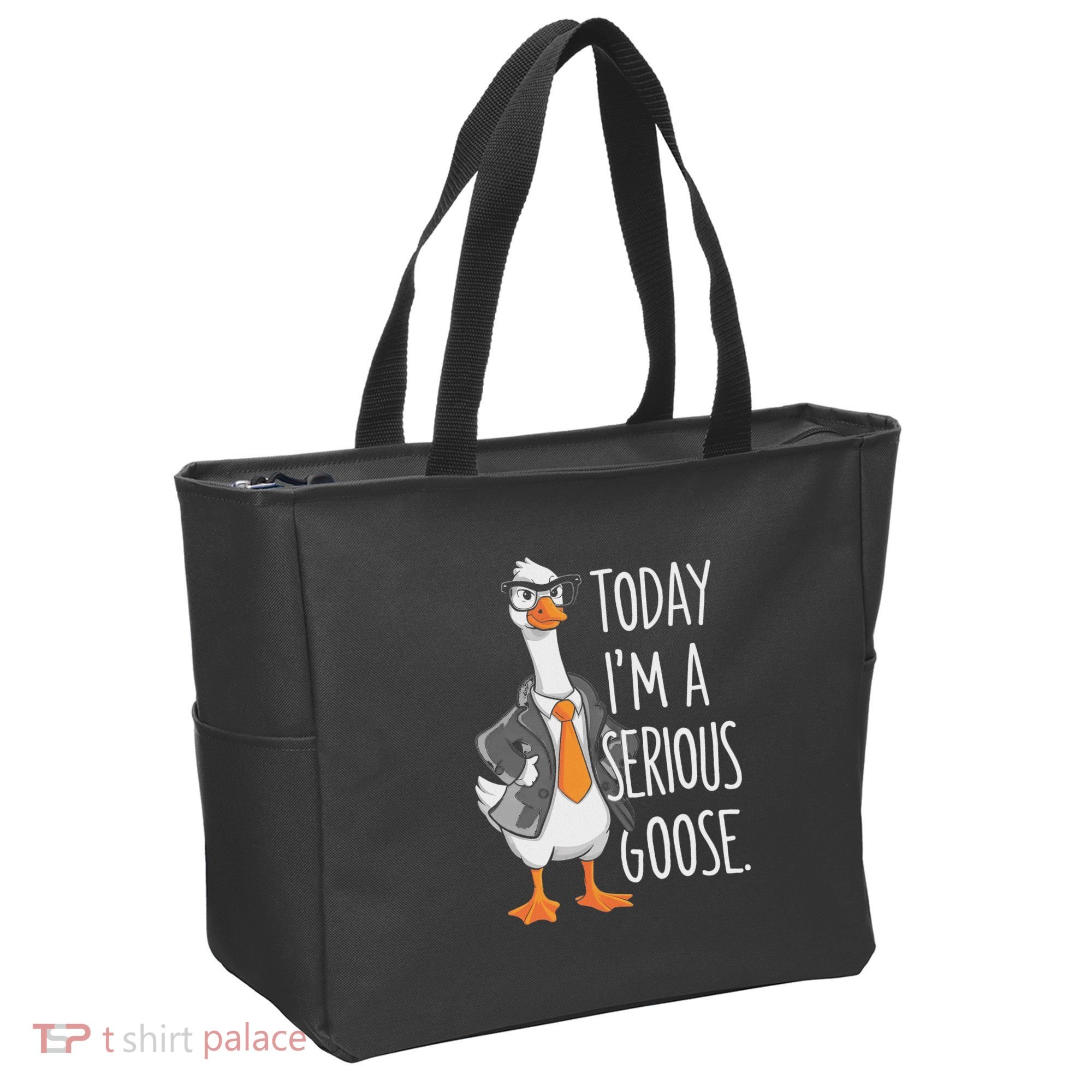 Today IM A Serious Goose Wear Glasses Vest Tote Bag