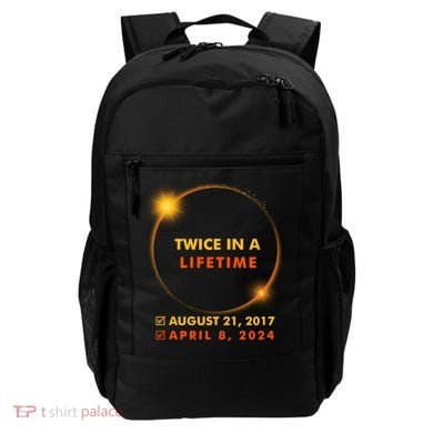 Twice In A Lifetime Solar Eclipse August 21 2017 April 8 2024 Backpack
