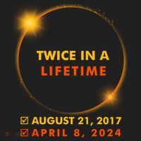 Twice In A Lifetime Solar Eclipse August 21 2017 April 8 2024 Hat thumb 2