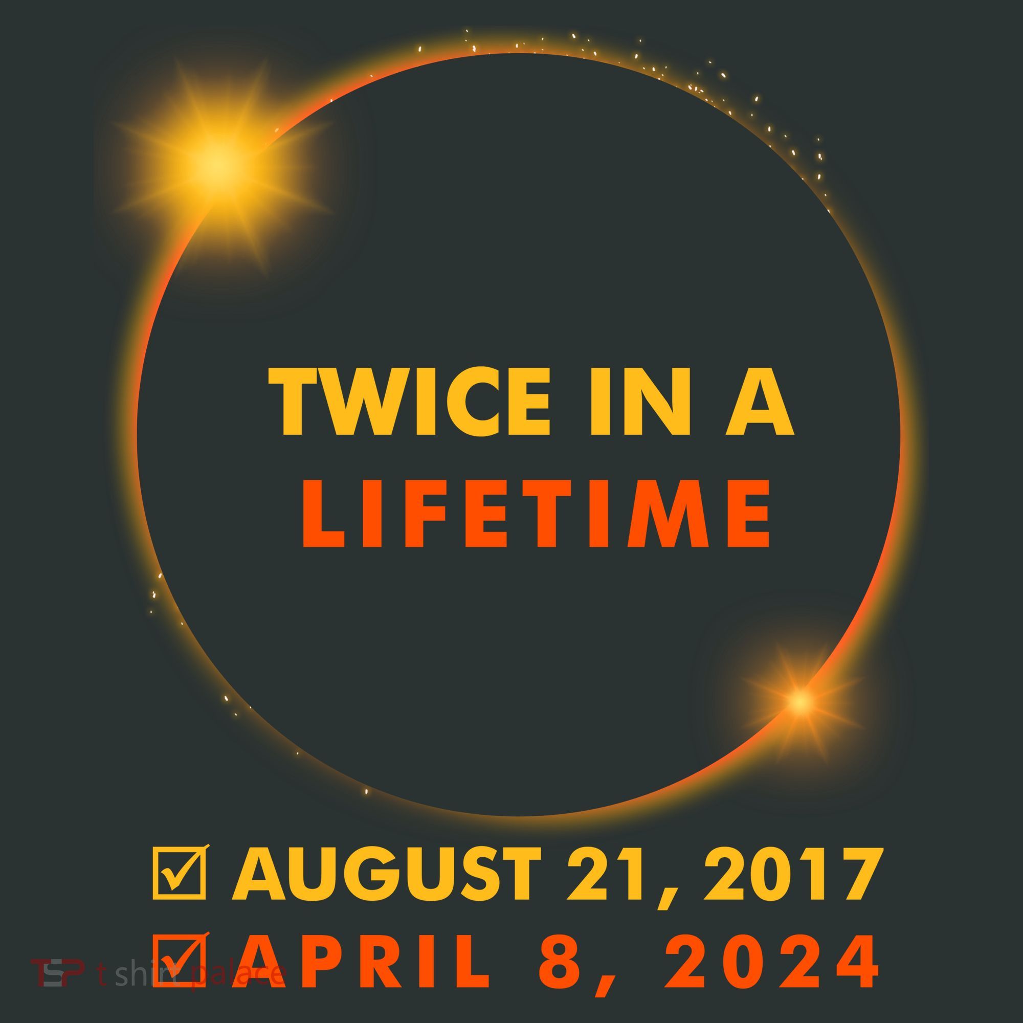 Twice In A Lifetime Solar Eclipse August 21 2017 April 8 2024 Backpack