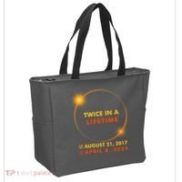 Twice In A Lifetime Solar Eclipse August 21 2017 April 8 2024 Tote Bag thumb 2