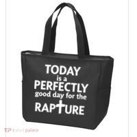 Today Is A Perfectly Good Day For The Rapture Tote Bag thumb 3