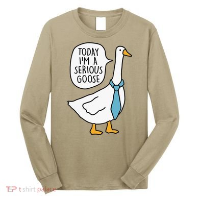 Today IM A Serious Goose Long Sleeve Shirt