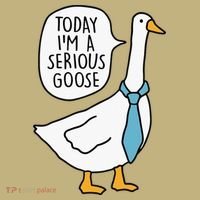 Today IM A Serious Goose T-Shirt thumb 7