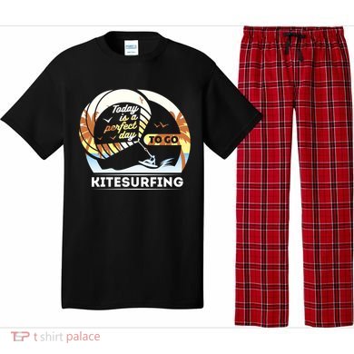 Today Is A Perfect Day To Go Kite Surfing Extreme Sports Funny Gift Pajama Set