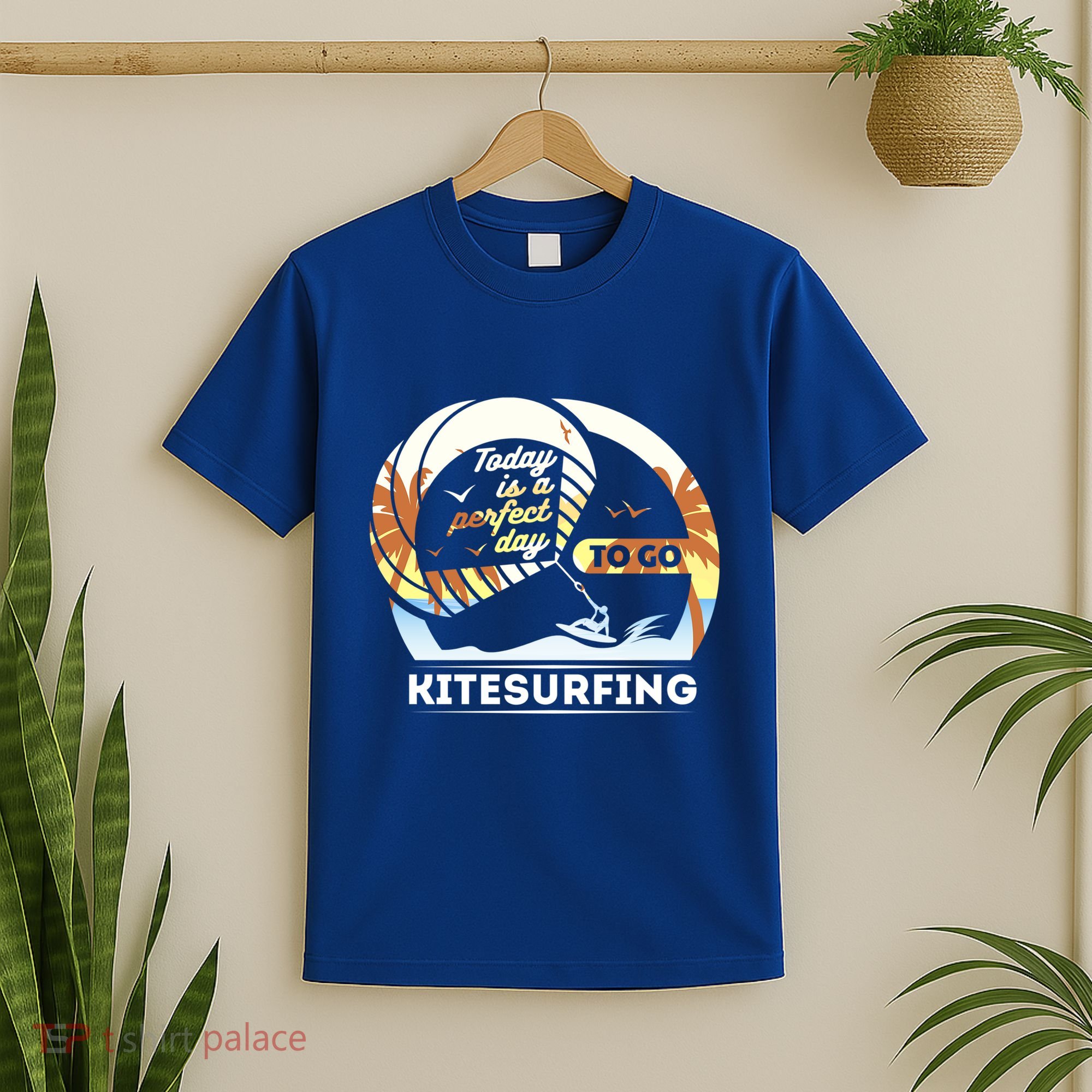 Today Is A Perfect Day To Go Kite Surfing Extreme Sports Funny Gift T-Shirt