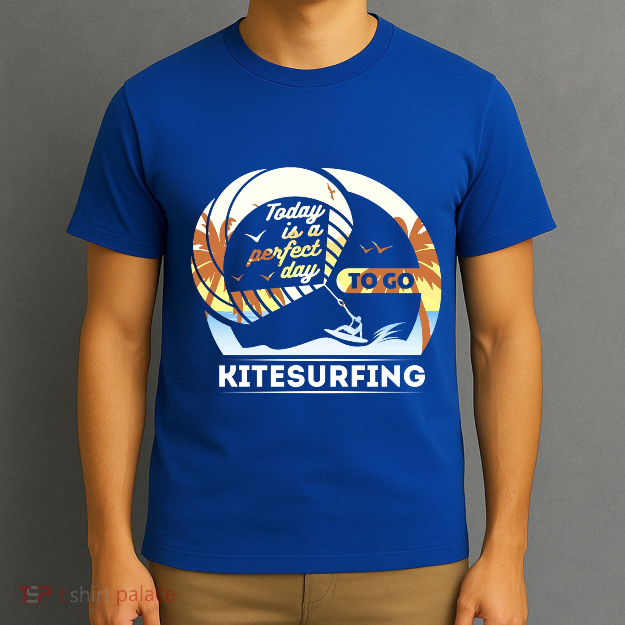 Today Is A Perfect Day To Go Kite Surfing Extreme Sports Funny Gift T-Shirt