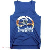 Today Is A Perfect Day To Go Kite Surfing Extreme Sports Funny Gift Tank Top thumb 0
