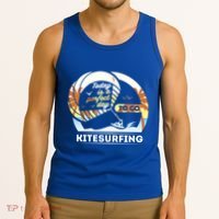 Today Is A Perfect Day To Go Kite Surfing Extreme Sports Funny Gift Tank Top thumb 3