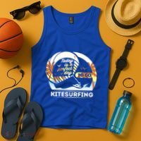 Today Is A Perfect Day To Go Kite Surfing Extreme Sports Funny Gift Tank Top thumb 4
