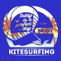 Today Is A Perfect Day To Go Kite Surfing Extreme Sports Funny Gift Tank Top thumb 6