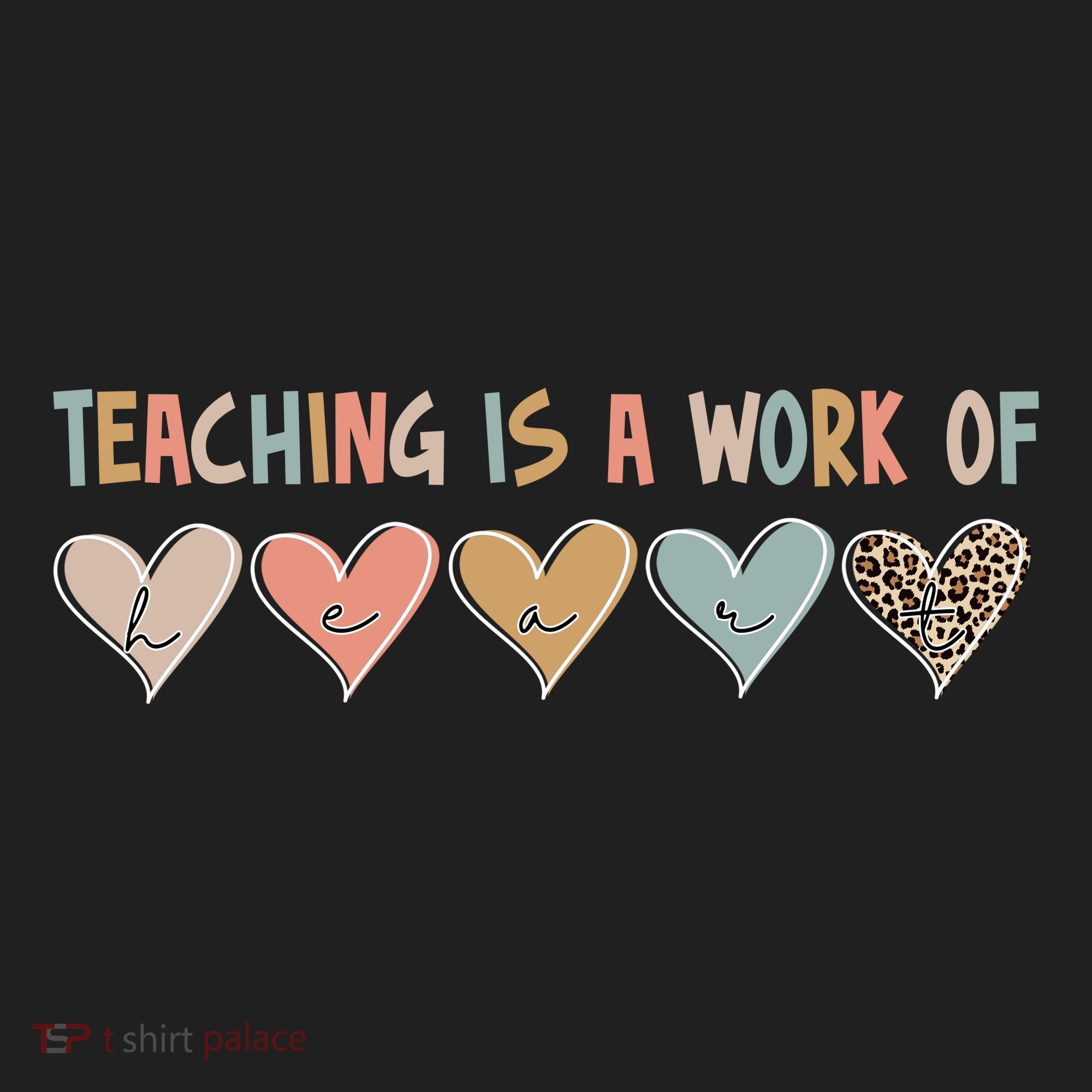 Teaching Is A Work Of Hearts Tumbler