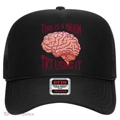 This Is A Brain Try Using It Funny Hat