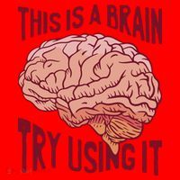 This Is A Brain Try Using It Funny Santa Hat thumb 1
