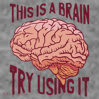 This Is A Brain Try Using It Funny Sweatshirt thumb 3