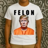 Trump Is A Felon T-Shirt thumb 3