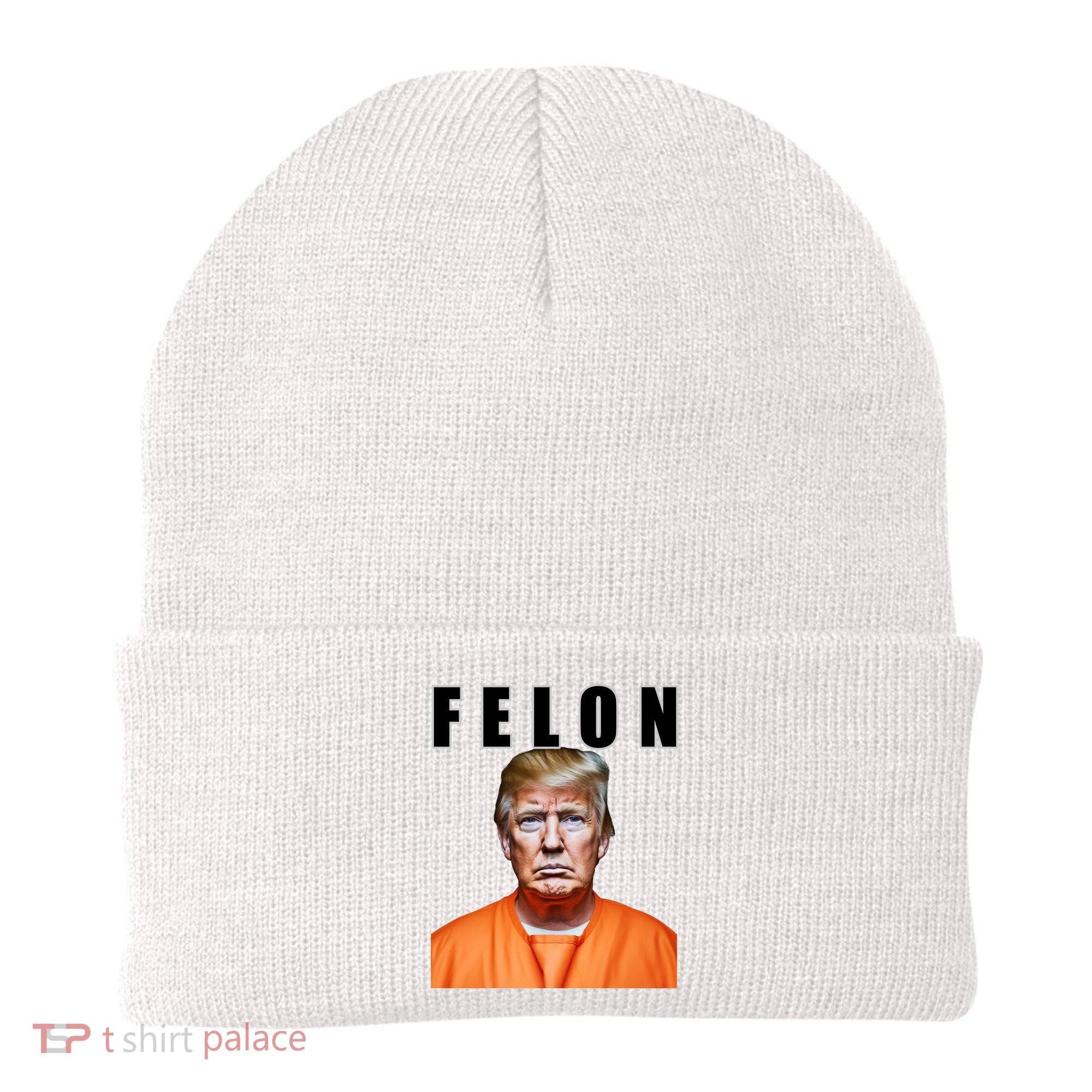Trump Is A Felon Beanie