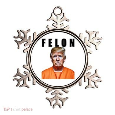 Trump Is A Felon Ornament