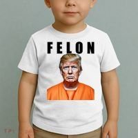 Trump Is A Felon Toddler T-Shirt thumb 2
