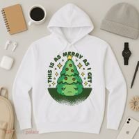 This Is As Merry As I Get AntiChristmas Hoodie thumb 3
