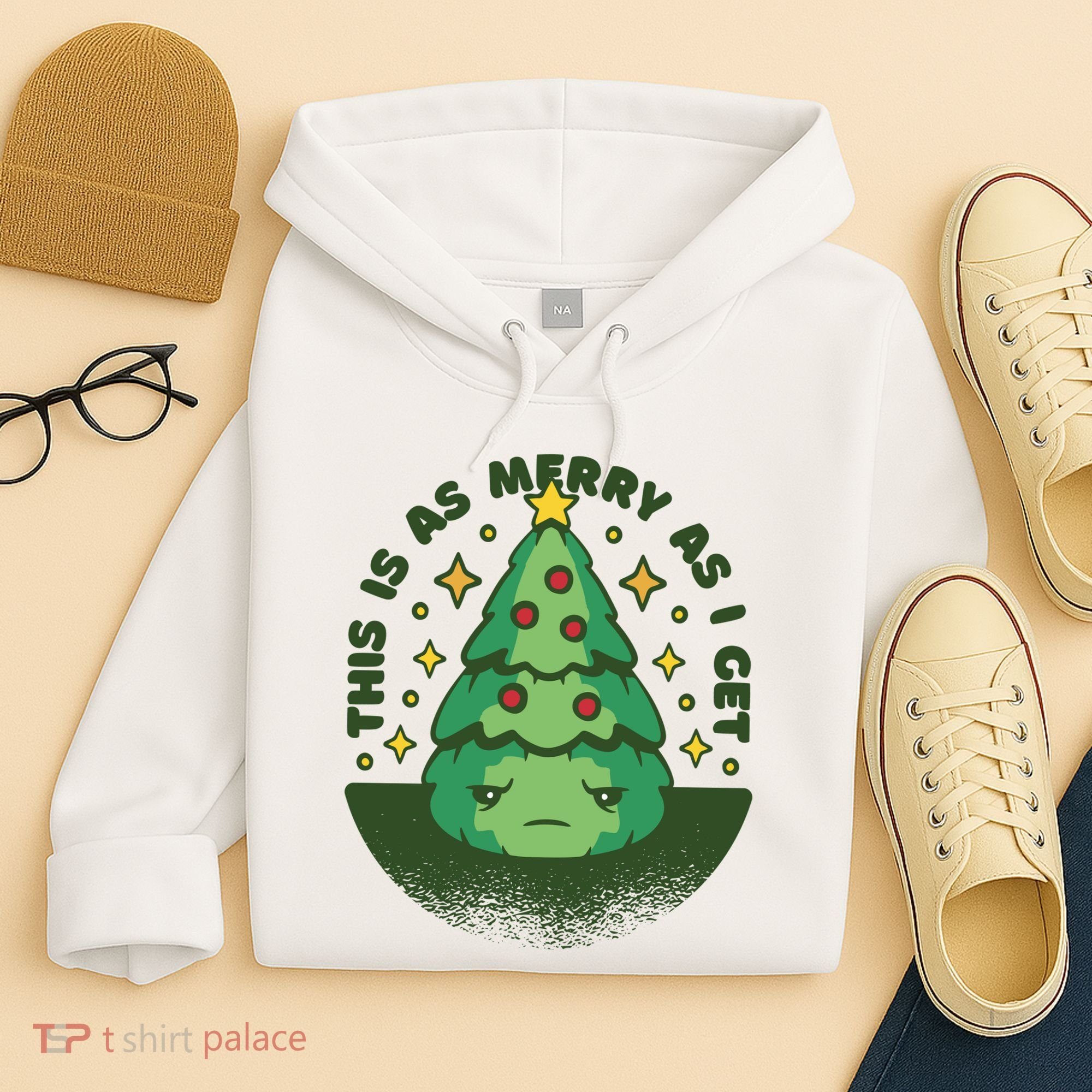 This Is As Merry As I Get AntiChristmas Hoodie