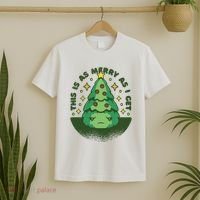 This Is As Merry As I Get AntiChristmas T-Shirt thumb 2