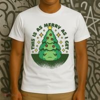 This Is As Merry As I Get AntiChristmas T-Shirt thumb 3