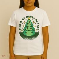 This Is As Merry As I Get AntiChristmas T-Shirt thumb 4