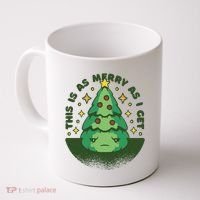 This Is As Merry As I Get AntiChristmas Coffee Mug thumb 0