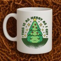 This Is As Merry As I Get AntiChristmas Coffee Mug thumb 2