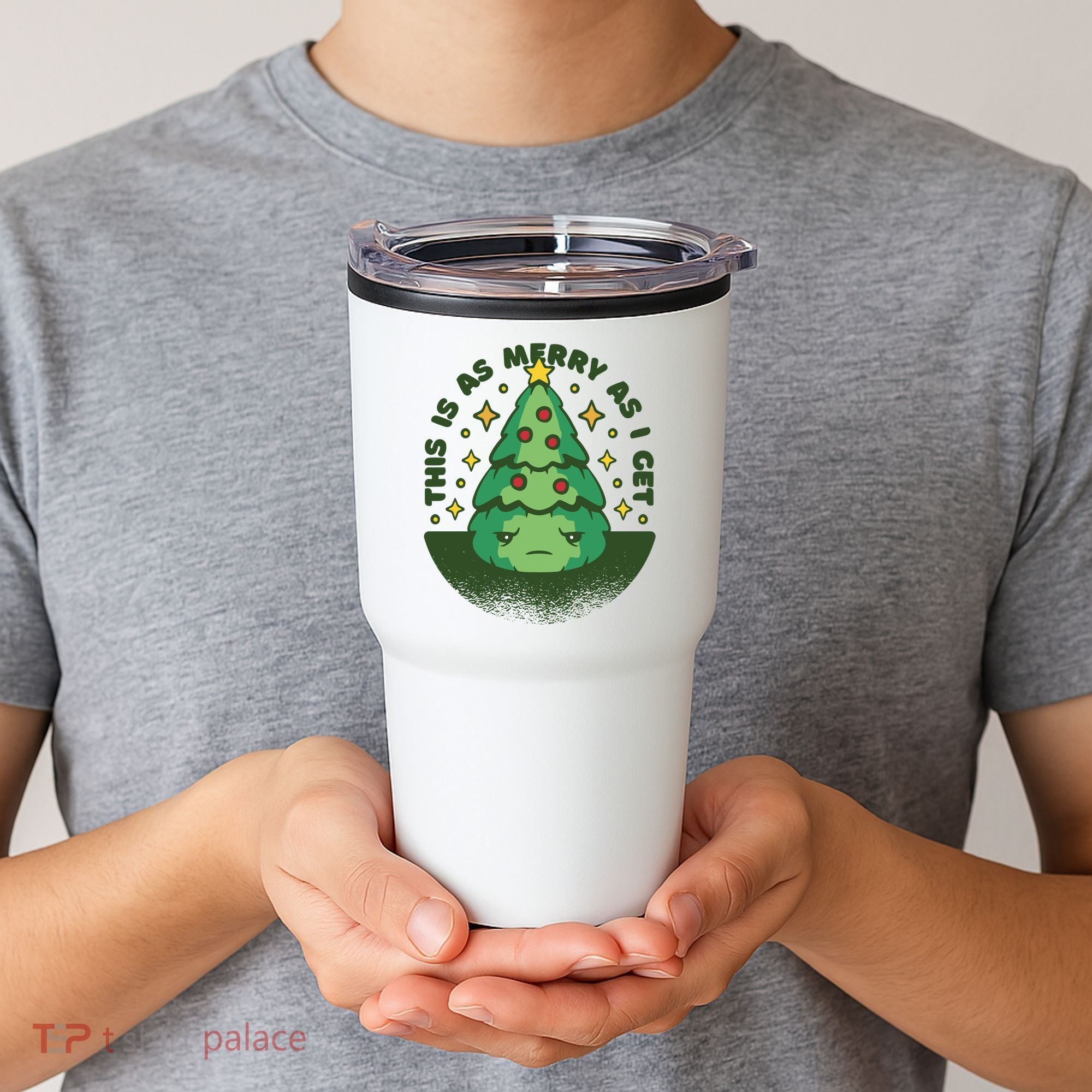This Is As Merry As I Get AntiChristmas Tumbler