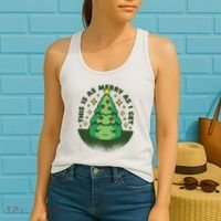 This Is As Merry As I Get AntiChristmas Women's Tank Top thumb 2