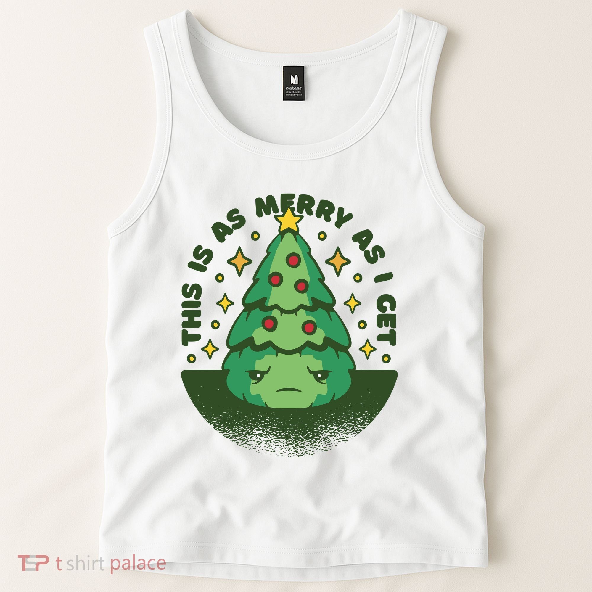 This Is As Merry As I Get AntiChristmas Tank Top