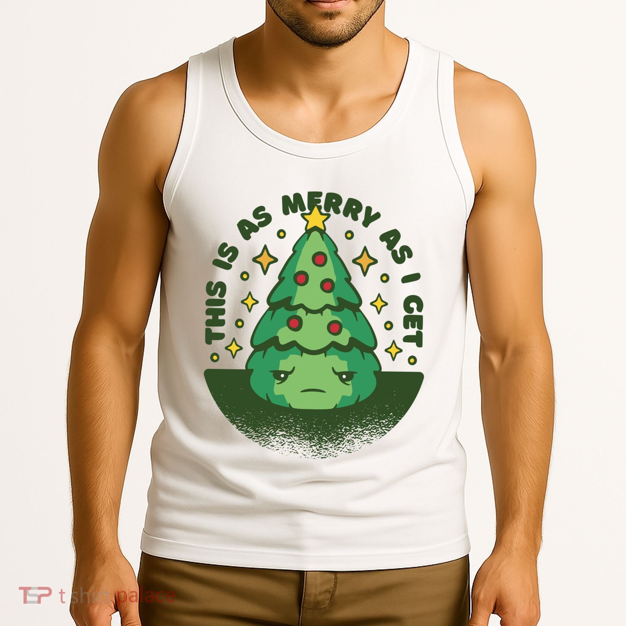This Is As Merry As I Get AntiChristmas Tank Top
