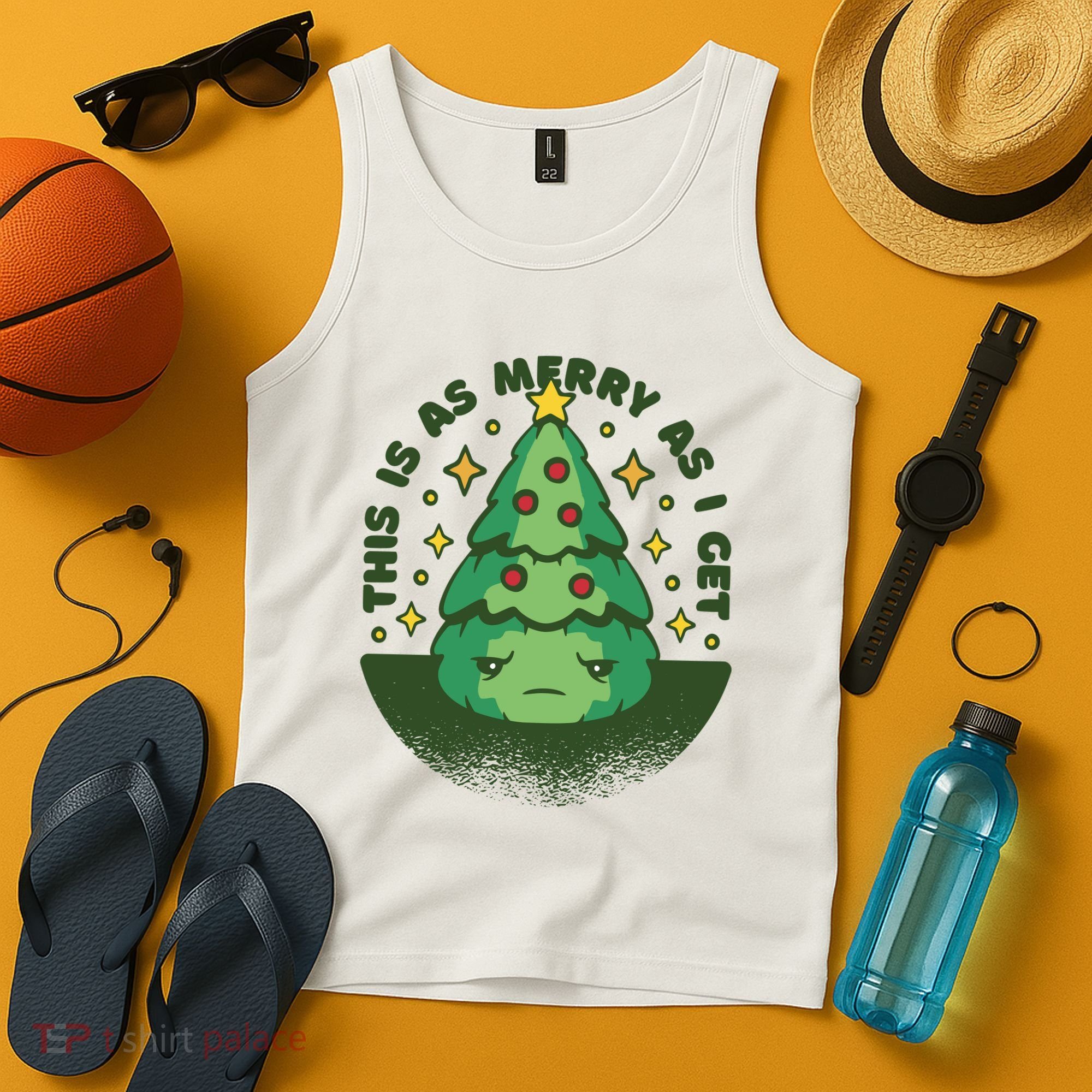 This Is As Merry As I Get AntiChristmas Tank Top