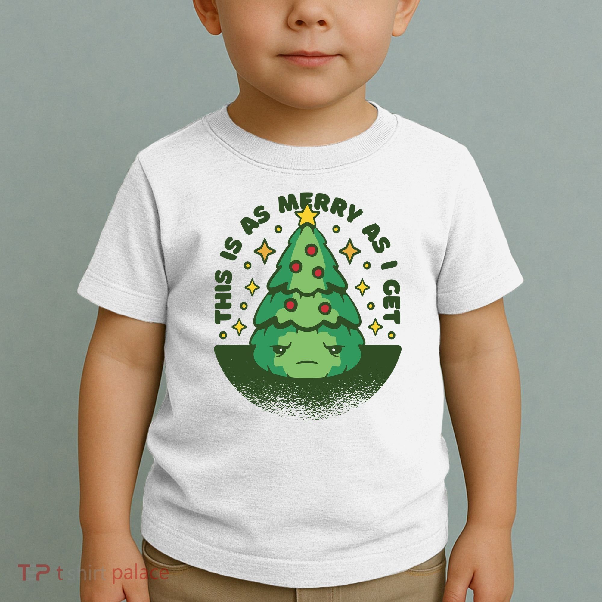 This Is As Merry As I Get AntiChristmas Toddler T-Shirt