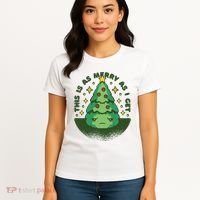 This Is As Merry As I Get AntiChristmas Women's T-Shirt thumb 4