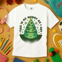 This Is As Merry As I Get AntiChristmas Kids T-Shirt thumb 3