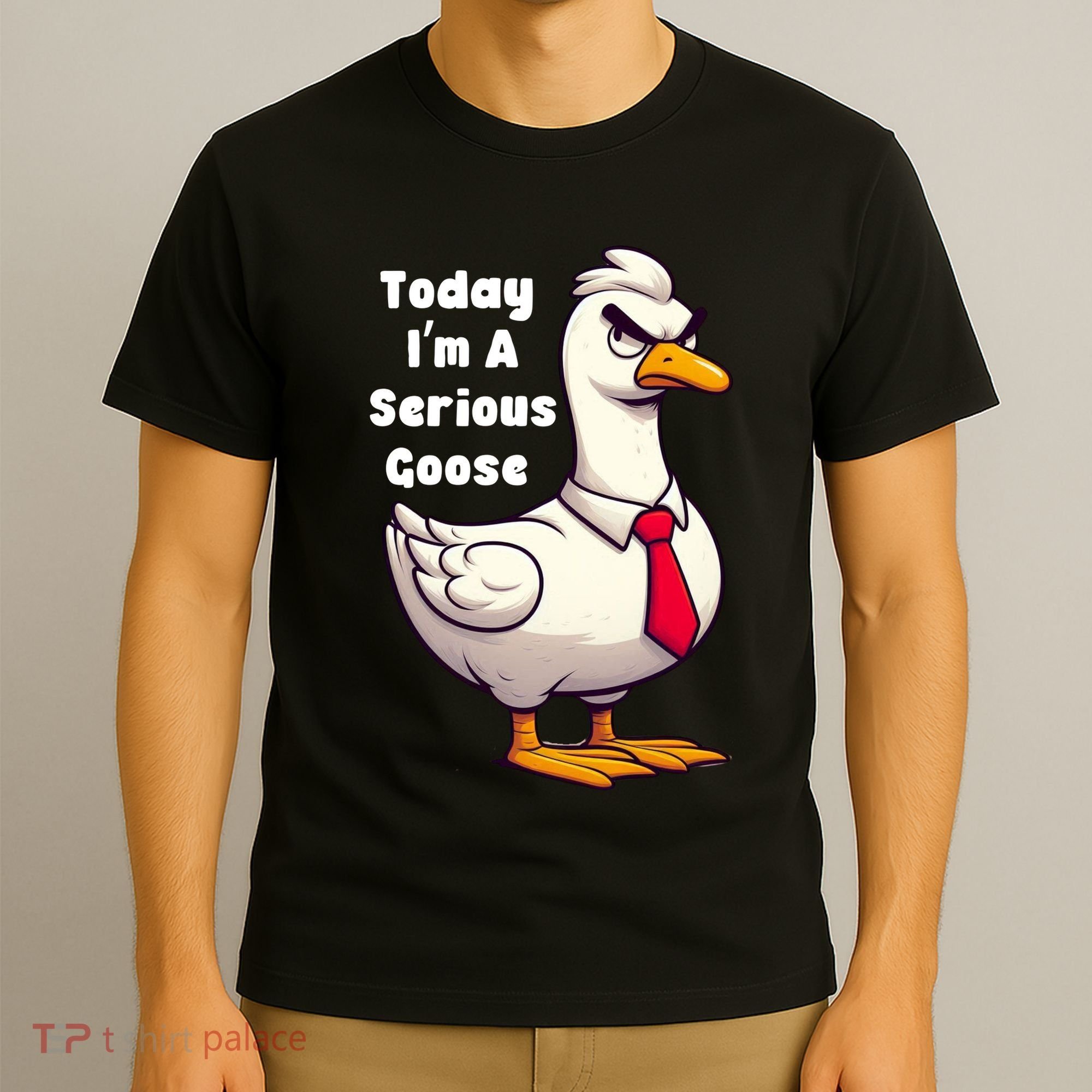 Today I Am A Serious Goose Funny Oddly Specific Dank Meme T-Shirt