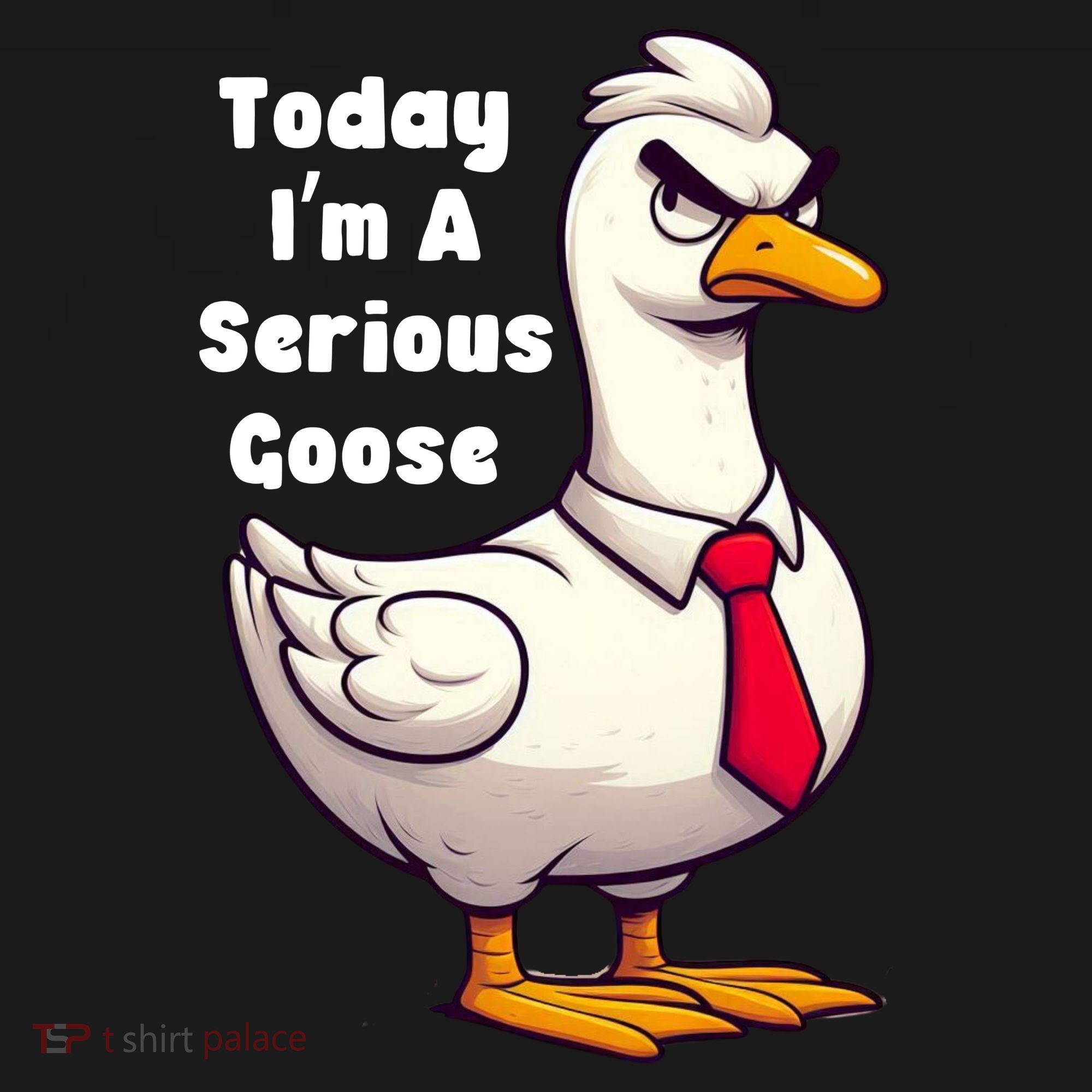 Today I Am A Serious Goose Funny Oddly Specific Dank Meme T-Shirt