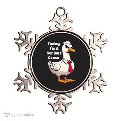 Today I Am A Serious Goose Funny Oddly Specific Dank Meme Ornament