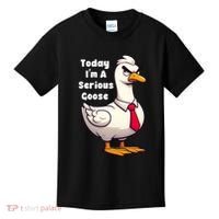 Today I Am A Serious Goose Funny Oddly Specific Dank Meme Kids T-Shirt thumb 0