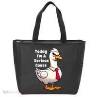 Today I Am A Serious Goose Funny Oddly Specific Dank Meme Tote Bag thumb 0