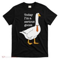 Today IM A Serious Goose Silly Goose T-Shirt thumb 0