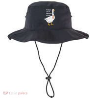 Today IM A Serious Goose Silly Goose Bucket Hat thumb 0